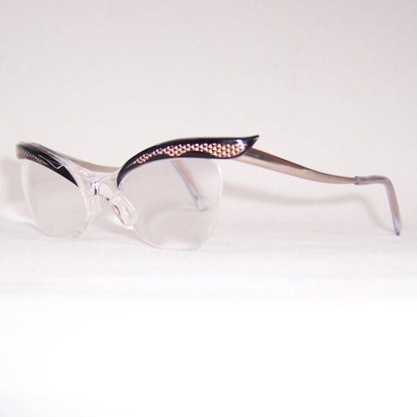 Exaggerated 1950/60's Brow line Supra Spectacles - Image 3