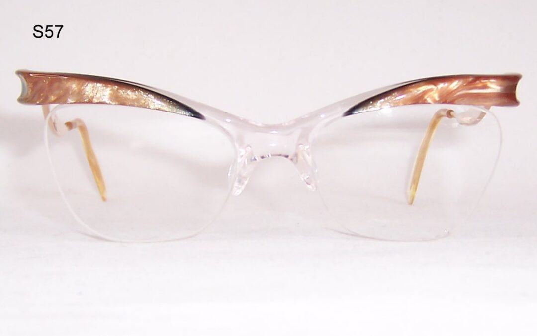 Exaggerated 1950/60’s Brow line Supra Spectacles