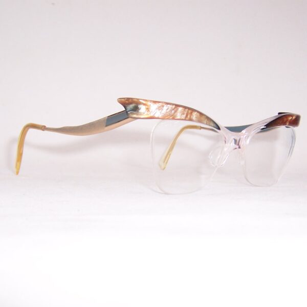 Exaggerated 1950/60's Brow line Supra Spectacles - Image 2