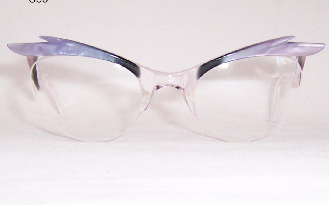 Exaggerated 1950/60’s Brow line Supra Spectacles