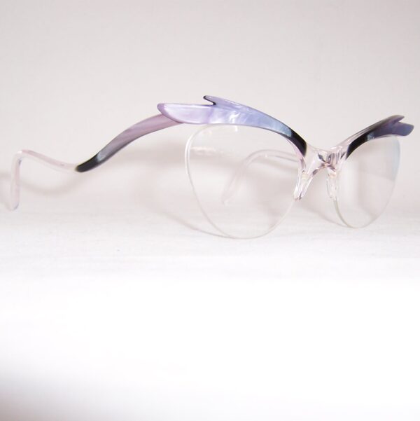 Exaggerated 1950/60's Brow line Supra Spectacles - Image 2