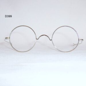 Edwardian nickel silver round spectacles