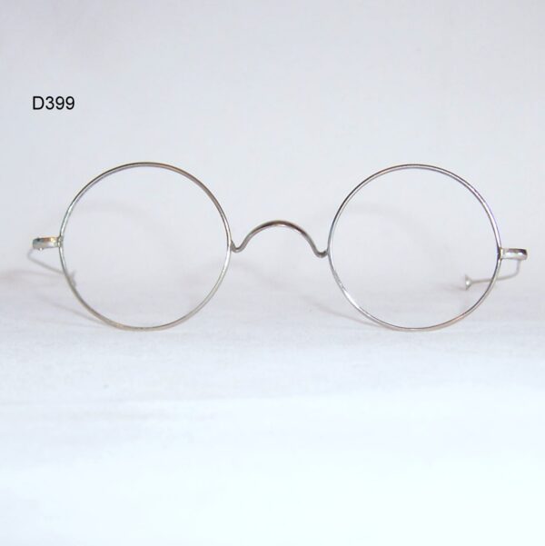 Edwardian nickel silver round spectacles