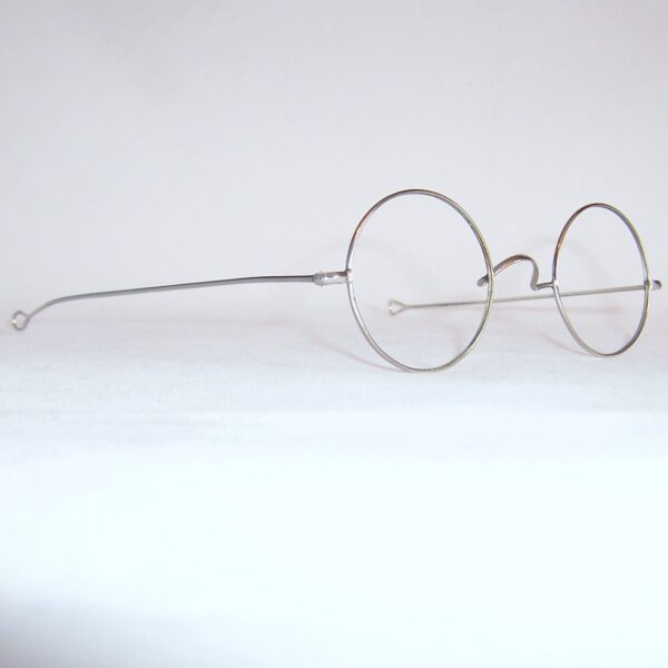 Edwardian nickel silver round spectacles - Image 2