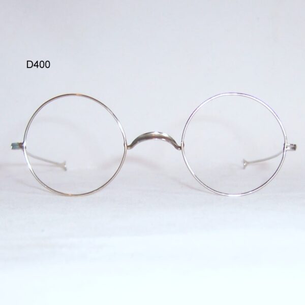 Edwardian nickel silver round spectacles