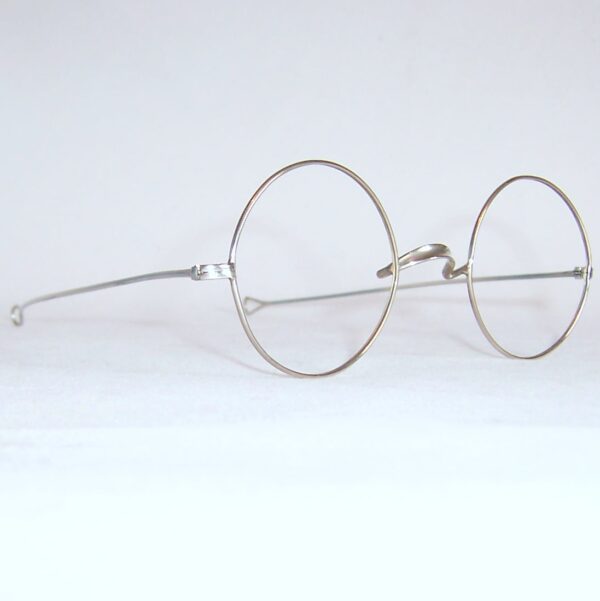 Edwardian nickel silver round spectacles - Image 2