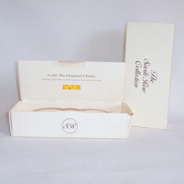 Mid Century Rolled Gold Brow-line Frames - Berwick by Algha - Image 3