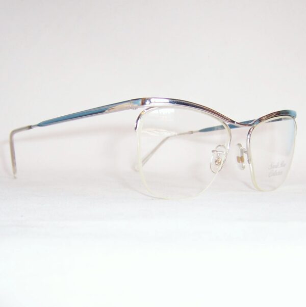 Mid Century Rolled Gold Brow-line Frames - Berwick by Algha - Image 4