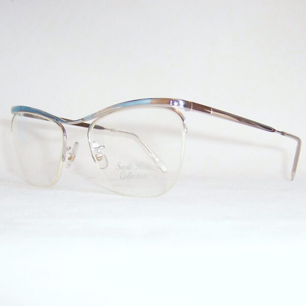 Mid Century Rolled Gold Brow-line Frames - Berwick by Algha - Image 5