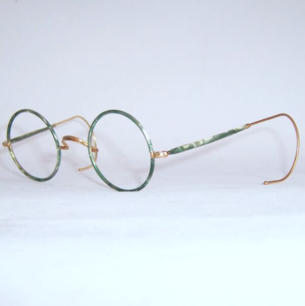 Gold Filled 1920/40s Deco Spectacles - Rare rim colour - Image 3