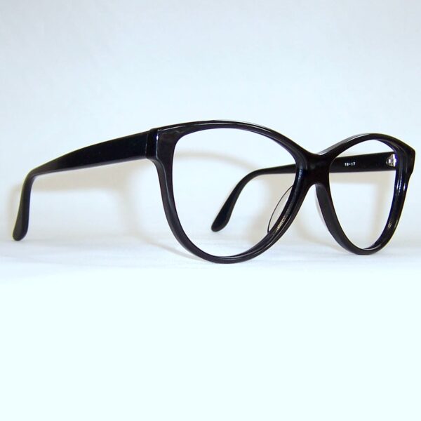 Classic 1980s Oversized Vintage Cat Eye Glasses - Large - Image 2