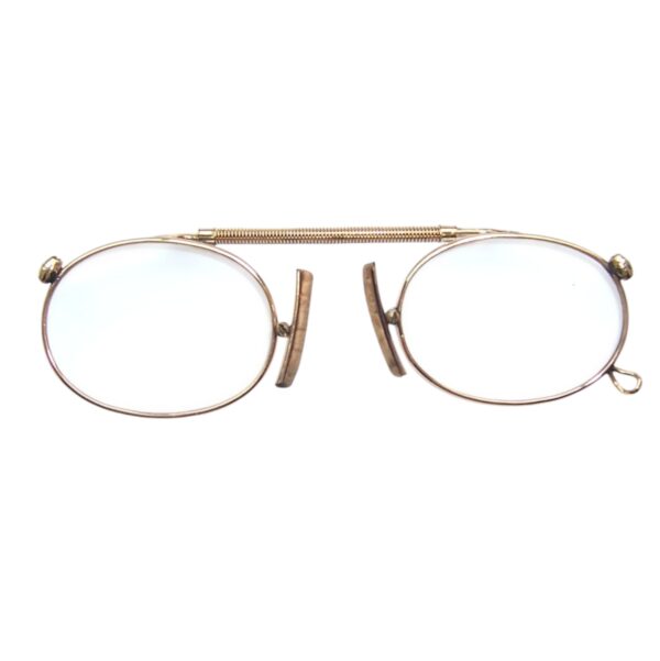 Edwardian gold filled oval Pince Nez - Image 2