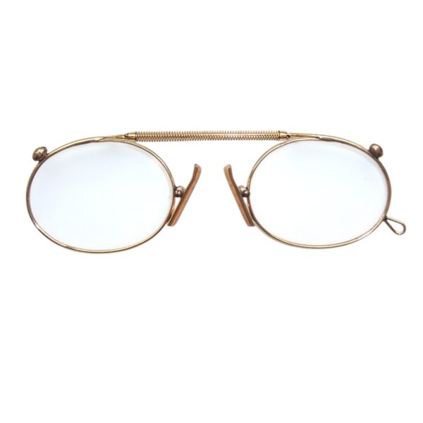 Edwardian gold filled oval Pince Nez - Image 2