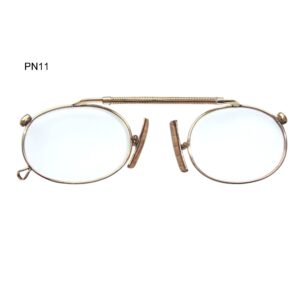 Edwardian gold filled oval Pince Nez
