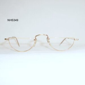 Vintage Gold Filled Algha half eye 46x22 - NHS722