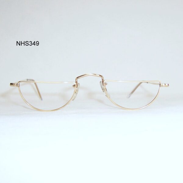 Vintage Gold Filled Algha half eye 46x22 - NHS722