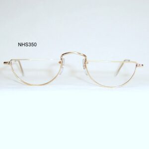 Vintage Gold Filled Algha half eye 46x20 - NHS722