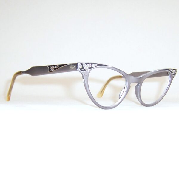 Classic 1960s Artcraft catseye frame - anodised aluminium - Image 2