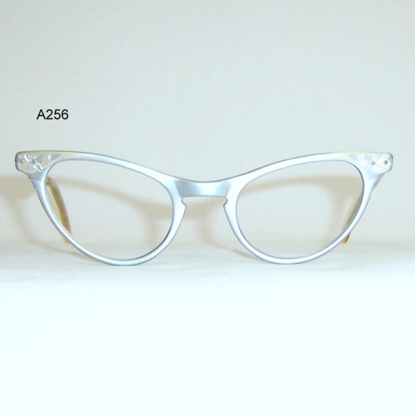 Classic 1960s Artcraft catseye frame - anodised aluminium