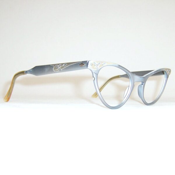 Classic 1960s Artcraft catseye frame - anodised aluminium - Image 2