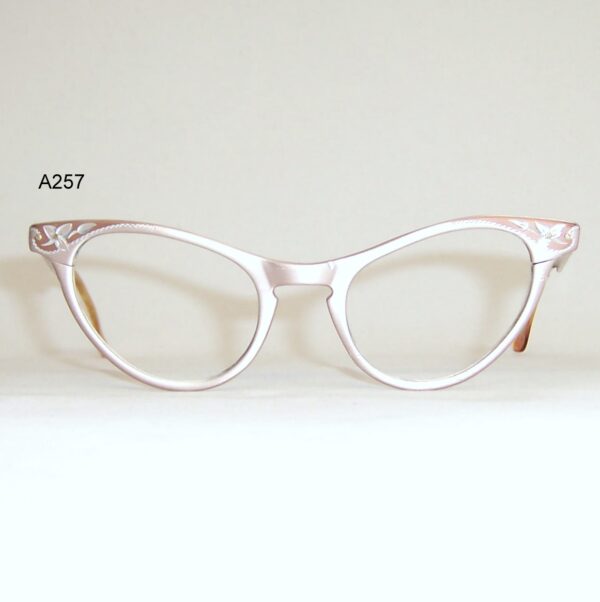 Classic 1960s Artcraft catseye frame - anodised aluminium