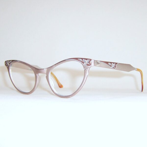 Classic 1960s Artcraft catseye frame - anodised aluminium - Image 3