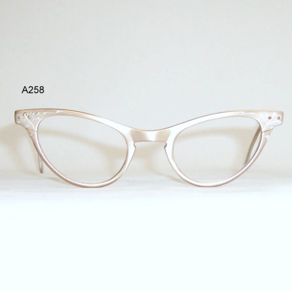Classic 1960s Artcraft catseye frame - anodised aluminium