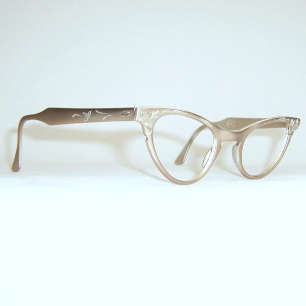 Classic 1960s Artcraft catseye frame - anodised aluminium - Image 2