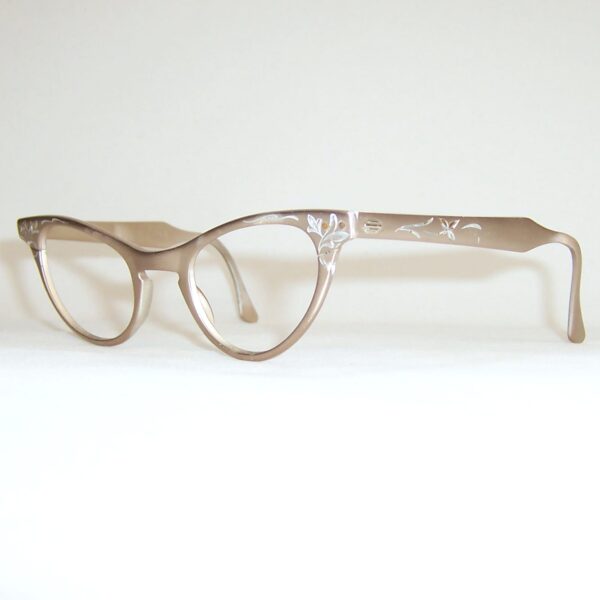 Classic 1960s Artcraft catseye frame - anodised aluminium - Image 3