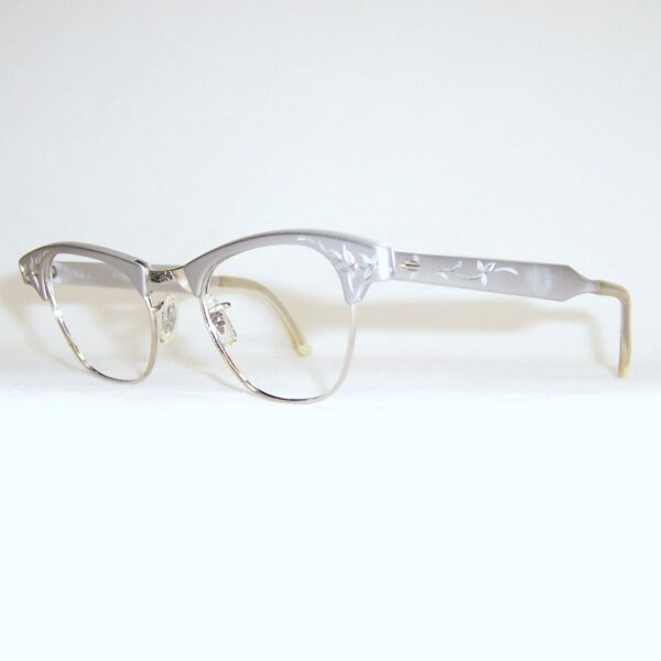 Classic 1960s Artcraft catseye frame - anodised aluminium - Image 3