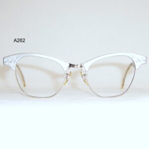 Classic 1960s Artcraft catseye frame - anodised aluminium