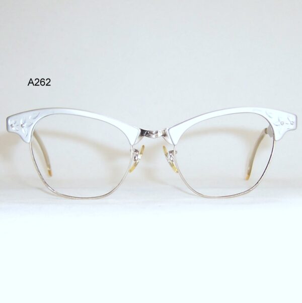 Classic 1960s Artcraft catseye frame - anodised aluminium
