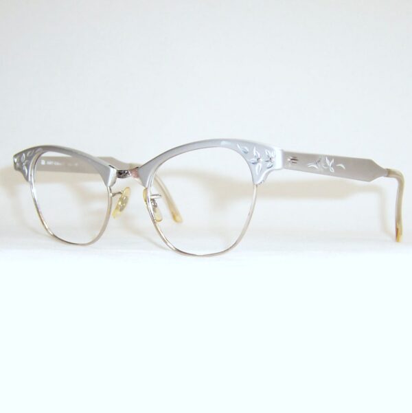 Classic 1960s Artcraft catseye frame - anodised aluminium - Image 3