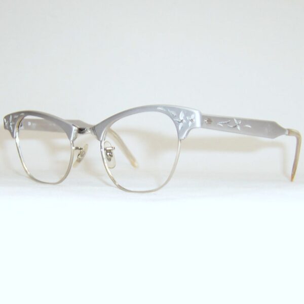 Classic 1960s Artcraft catseye frame - anodised aluminium - Image 3