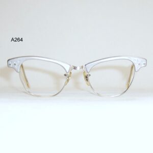 Classic 1960s Artcraft catseye frame - anodised aluminium