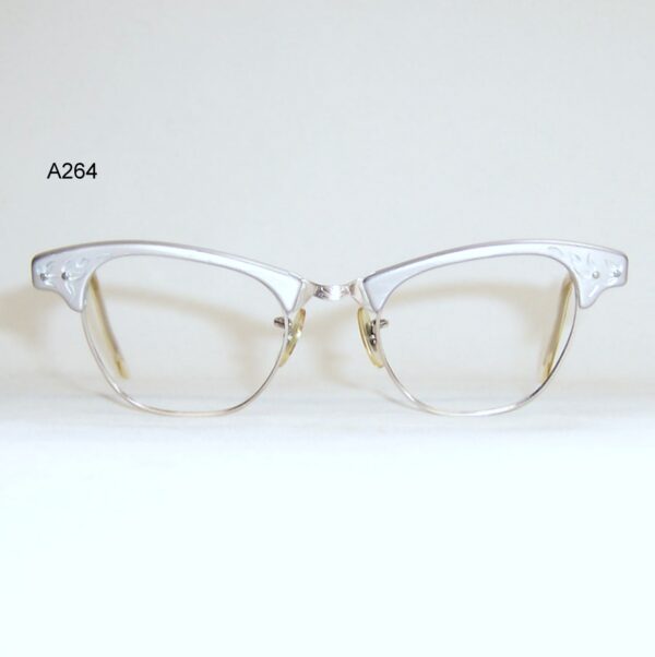 Classic 1960s Artcraft catseye frame - anodised aluminium