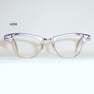 Classic 1960s Artcraft catseye frame - anodised aluminium