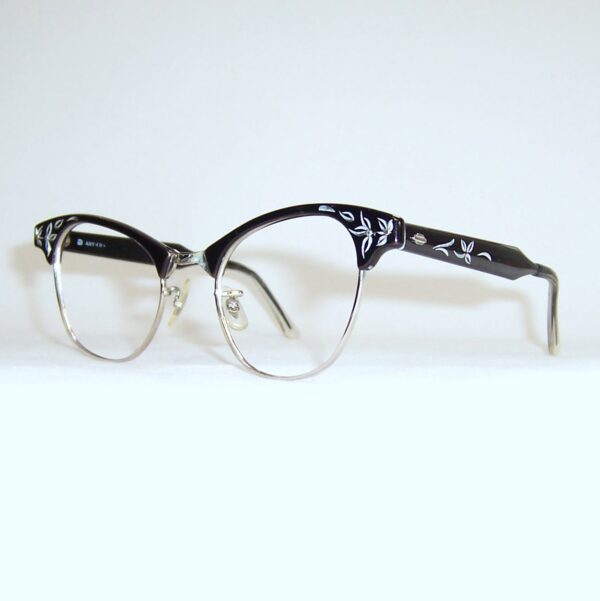 Classic 1960s Artcraft catseye frame - anodised aluminium - Image 3