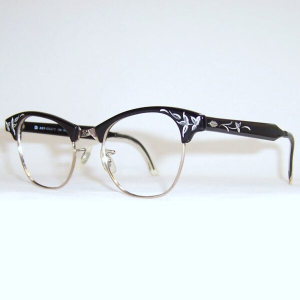 Classic 1960s Artcraft catseye frame - anodised aluminium - Image 3