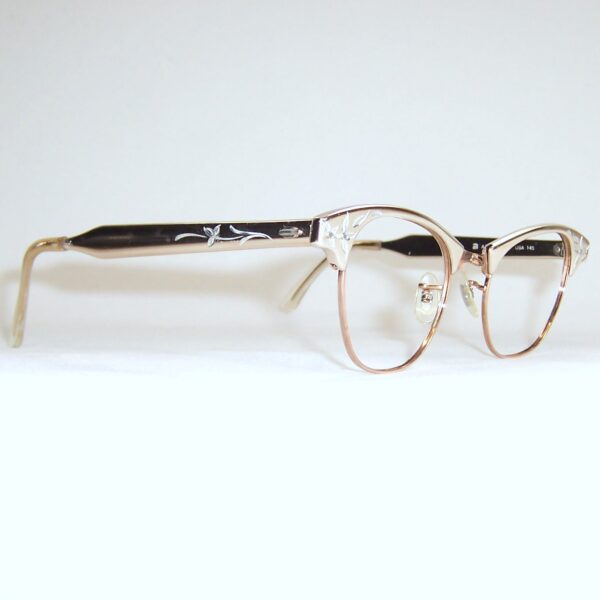 Classic 1960s Artcraft catseye frame - anodised aluminium - Image 2