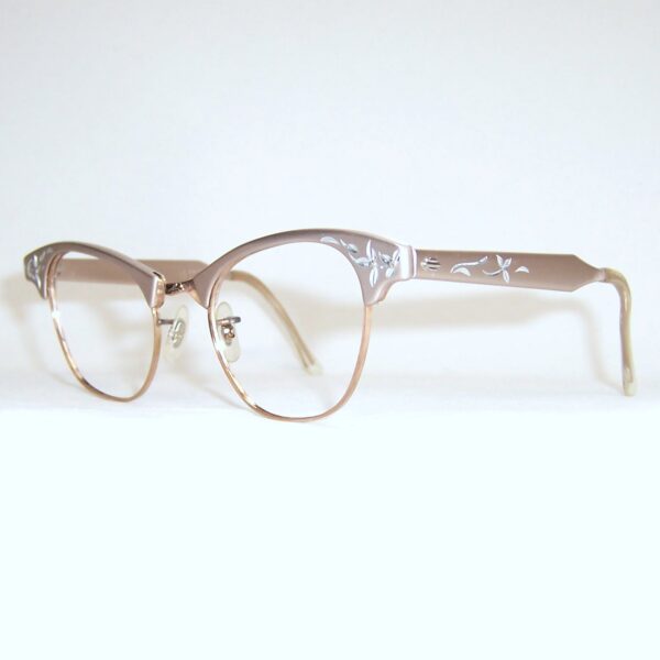 Classic 1960s Artcraft catseye frame - anodised aluminium - Image 3