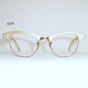 Classic 1960s Artcraft catseye frame - anodised aluminium