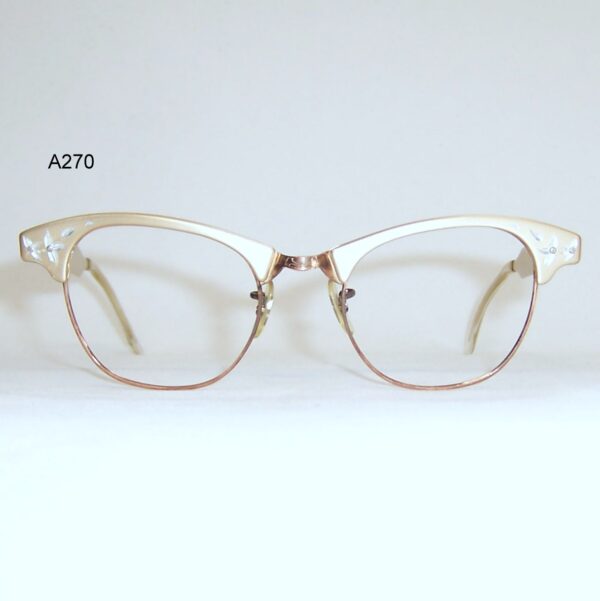 Classic 1960s Artcraft catseye frame - anodised aluminium