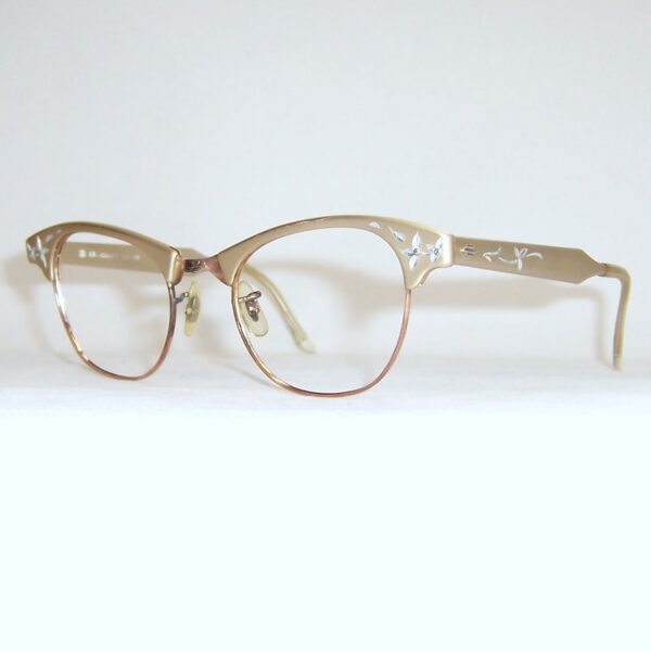 Classic 1960s Artcraft catseye frame - anodised aluminium - Image 3