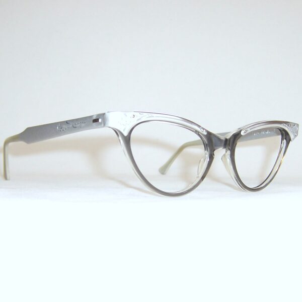 Classic 1960s Styl Rite Optical catseye frame - anodised aluminium - Image 2