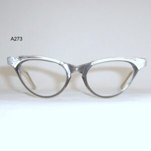 Classic 1960s Styl Rite Optical catseye frame - anodised aluminium