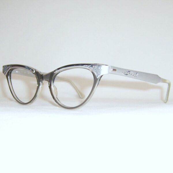 Classic 1960s Styl Rite Optical catseye frame - anodised aluminium - Image 3