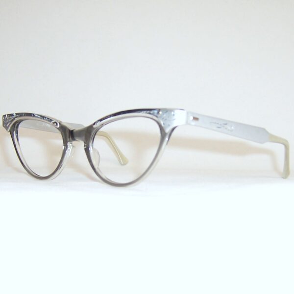 Classic 1960s Styl Rite Optical catseye frame - anodised aluminium - Image 3