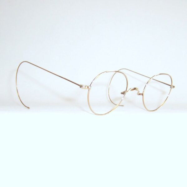 Gold Filled 1920/40s Deco Spectacles by Algha - Image 2