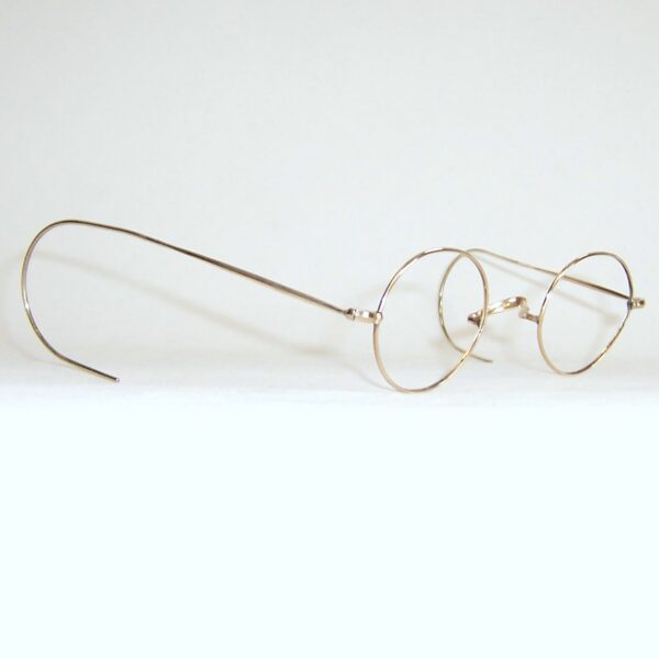 Edwardian gold filled pantoscopic frame - Image 2